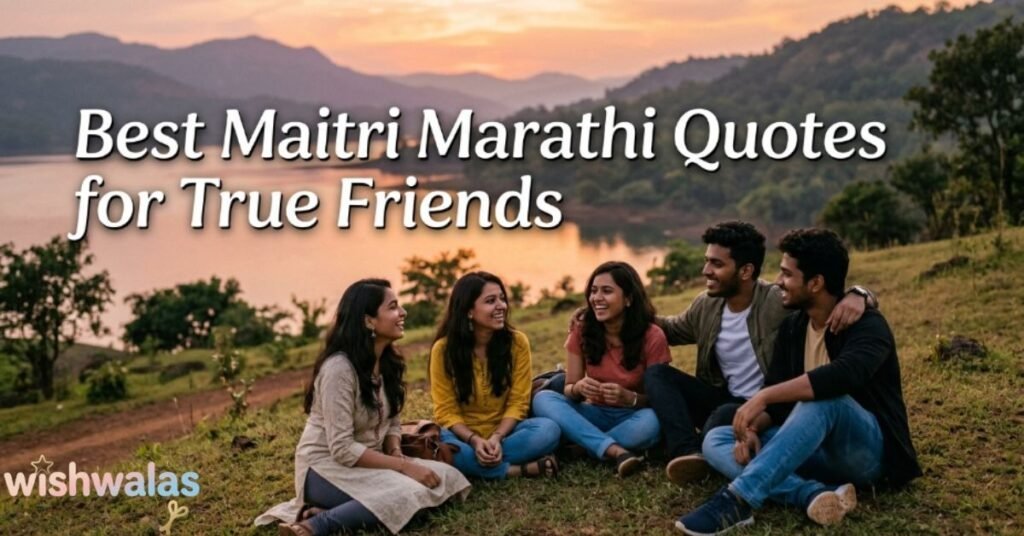 Best Maitri Marathi Quotes for True Friends