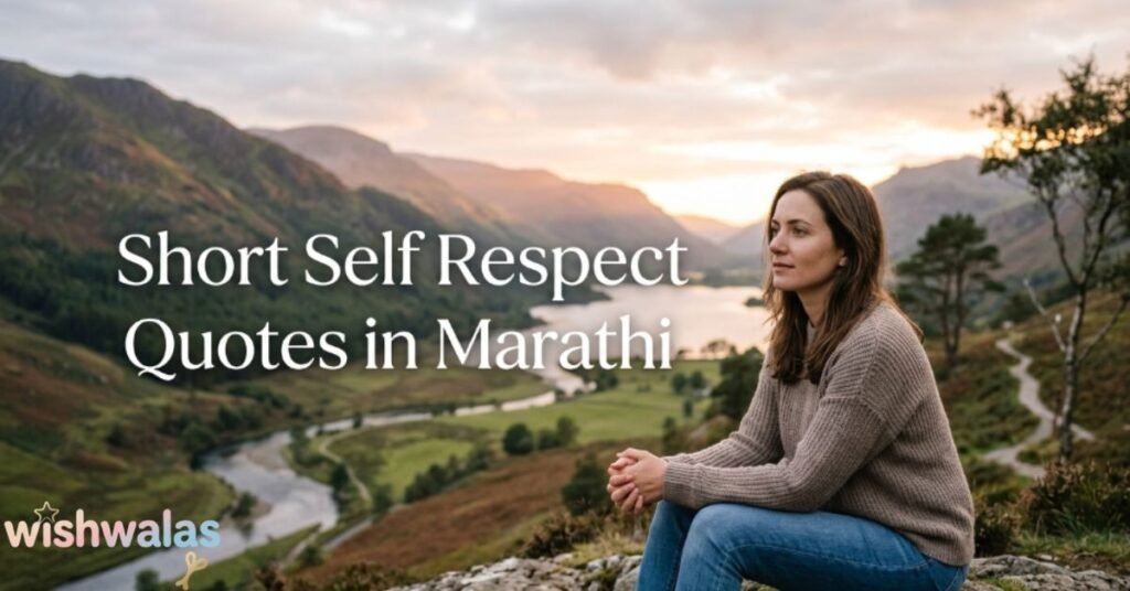 Short Self Respect Quotes in Marathi