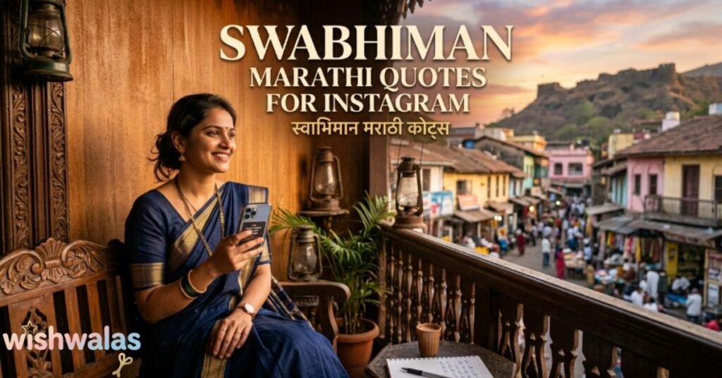 Swabhiman Marathi Quotes for Instagram