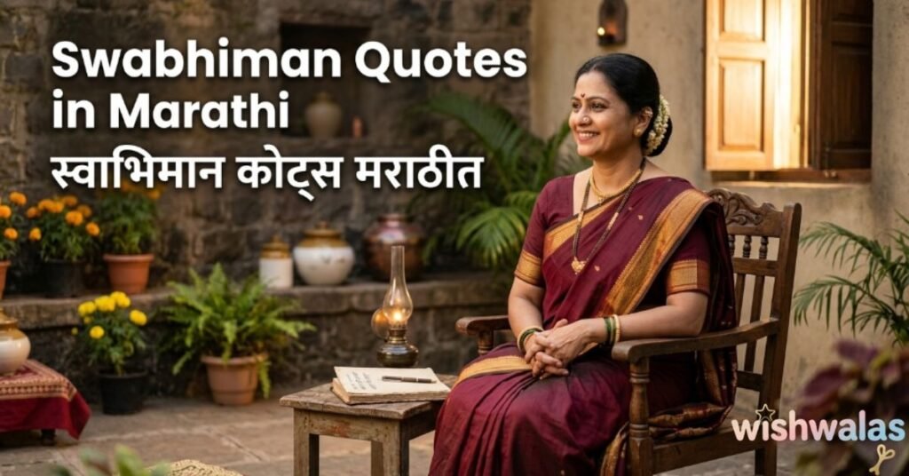 Swabhiman Quotes in Marathi