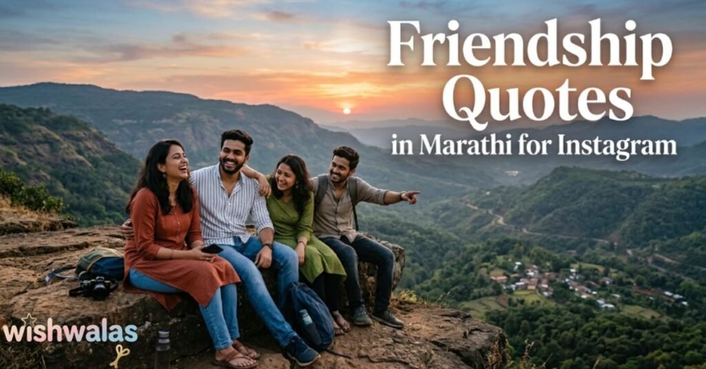 Friendship Quotes in Marathi for Instagram