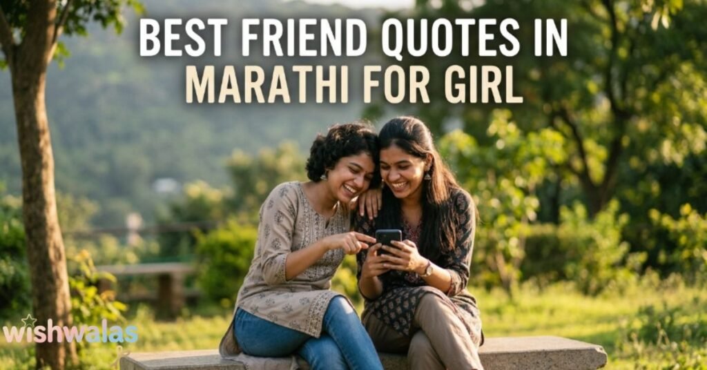 Best Friend Quotes in Marathi for Girl
