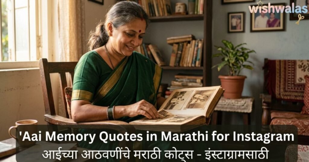 Aai Memory Quotes in Marathi for Instagram