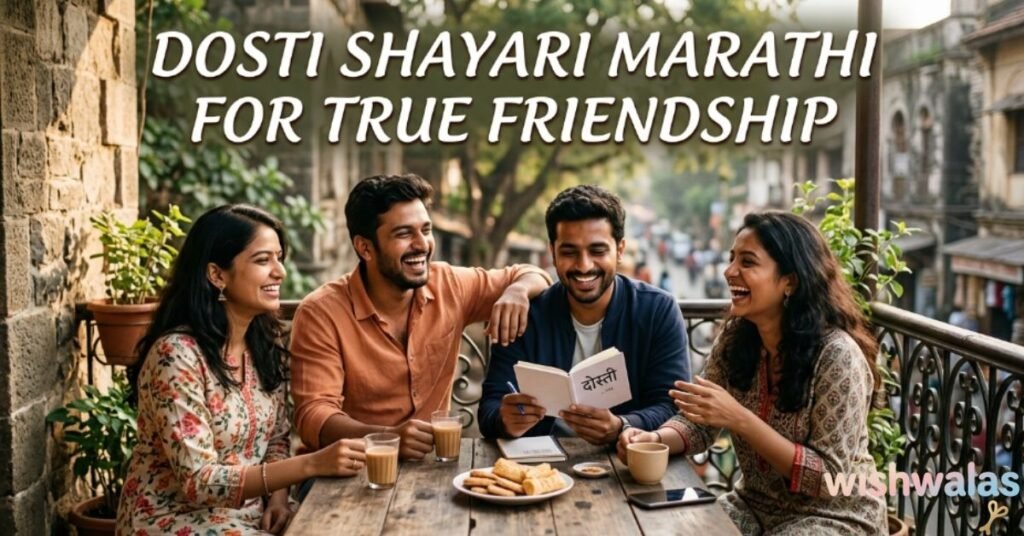 Dosti Shayari Marathi for True Friendship