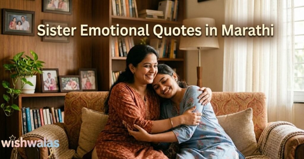 Sister Emotional Quotes in Marathi